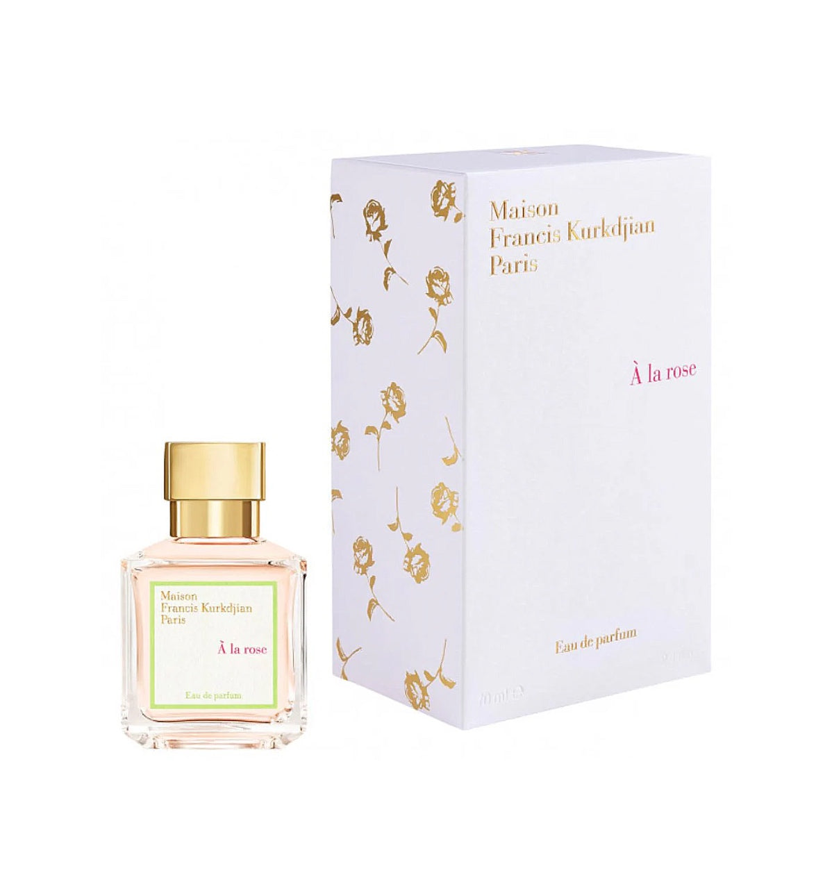 FRANCIS KURKDJIAN PARIS À LA ROSE EAU DE PARFUM 70 ML (SCATOLATO)